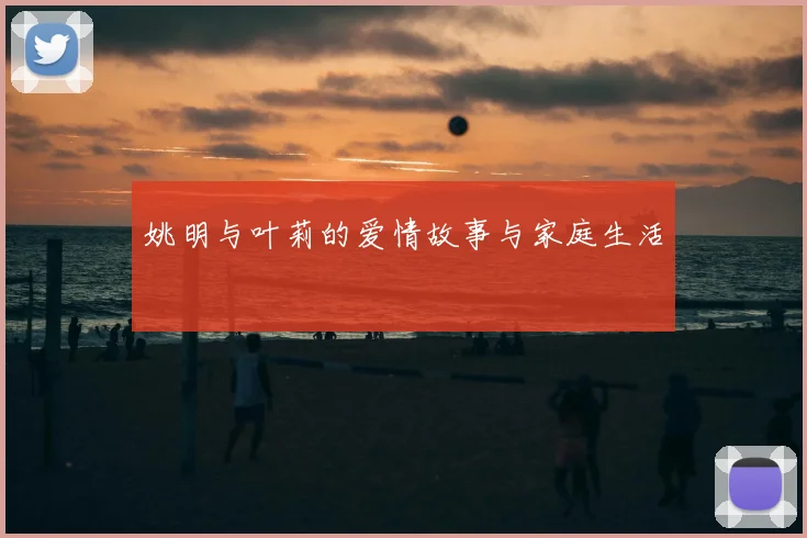 姚明与叶莉的爱情故事与家庭生活